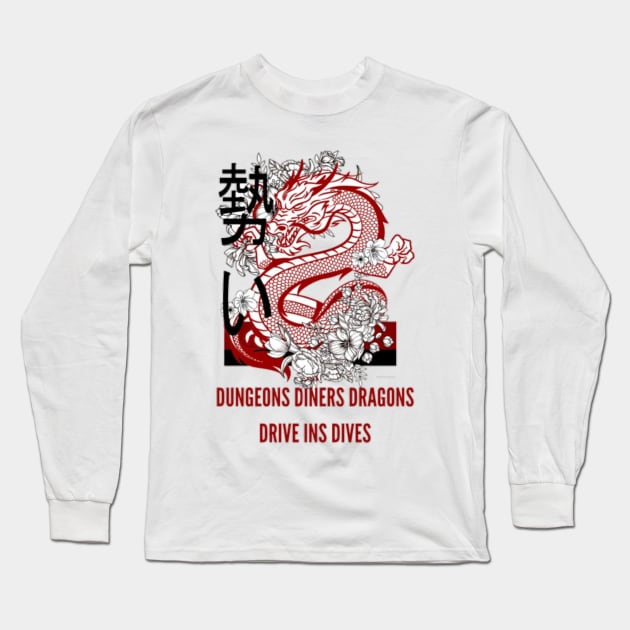 Dungeons Long Sleeve T-Shirt by sheelashop